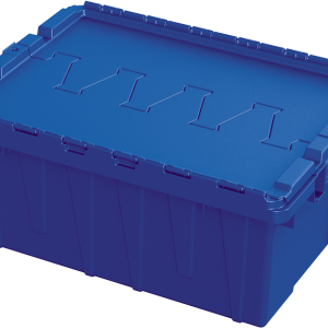 Buckhorn BG4840460263000 General Purpose Collapsible Bulk Box Storage Bin  and Shipping Container, (48-Inch x 40-Inch x 46-Inch), Blue - Lidded Home Storage  Bins 