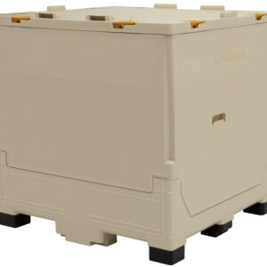 315 gallon, top discharge Caliber. Ideal for the food and beverage industries.